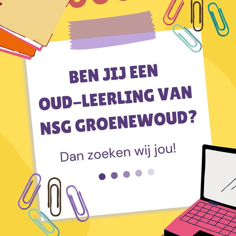 Lieve oud-leerlingen,

Wij hebben jullie hulp hard nodig! Heb je ons verlaten met een havo- of vwo-d&hellip;